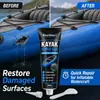 Pegamento KineShineX de Vinilo PVC para Reparación de Fugas 30ML, Especial para Reparar Flotadores de Piscina y Salvavidas, Fuerte Impermeable