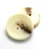 Botão de Resina Atacado Ponto Flor Quatro Olhos Padrão Redondo Botão para Roupa Externa Jaqueta Corta-vento Botão para Terno Masculino e Feminino