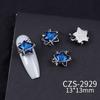 Internet Celebridade Explosiva Ocean Star Manicure Broca Broca Grande Broca Estrela de Cinco Pontas Estrela Montagem Diamante Manicure Jóias Unhas Decoração Acessórios