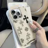 Ícone de Cruz Adequado para iPhone 18 Pro Capa de Celular com Textura de Couro 17 Cobertura Total 15 Buraco Grande 16 Capa Macia 14 Fábrica