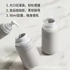 Botella dispensadora de silicona para viajes para loción, botella de almacenamiento conveniente para viajes, botella de silicona a prueba de fugas para uso doméstico para cosméticos