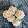 5 Flores de Seda de Bola Pequeña y Punzante, Pelotas de Tenis de Mesa, Arreglos Creativos para Bodas, Bolas de Cebolla Simuladas, Arreglos Florales para Ventanas, Flores Artificiales al por Mayor