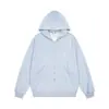 Sudadera con capucha informal a rayas estilo americano para hombre, adecuada para primavera y otoño, con corte holgado, cierre de cremallera y un diseño retro japonés