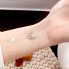 Fábrica de Origen Collar Mo Li de Plata de Ley S925 para Mujer, Nuevo Estilo Chino Flor Borla Ágata Blanca Joyería de Plata Venta al por Mayor Regalo para Mujer