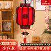Decoração de suspensão de lanterna vermelha estilo chinês estilo chinês para exterior à prova d'água porta varanda lanterna antiga festival de primavera decoração de casa de ano novo