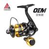 Carrete Metálico Oem Mini Pesca en Hielo Pesca de Roca 500-7000 Carrete de Pesca Giratorio Venta al por Mayor Personalización