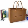 Nuevo centro comercial ropa fieltro bolso tote de gran capacidad para ir al trabajo hombro mano regalo bolsa de compras se puede añadir