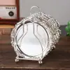 Prato de Frutas Metal Esculpido Prato Suporte de Armazenamento Conjunto de Pratos Decoração de Casa Levemente Luxuosa Prato Retro Prato para Lanches e Bolos