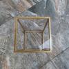 Novo Ferro Arte Geométrico Quadrado Moldura Adereços de Casamento Tridimensionais Arranjo de Casamento Guia de Corredor Área de Boas-Vindas Janela Ornamentos Criativos