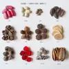 Flores secas frutas secas cáscaras de frutas piñas decoración hecho a mano diy materias primas naturales estilo bosque aromaterapia Navidad peluche