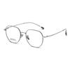 Gafas de Titanio Puro Ultraligeras Estilo Coreano Montura Ovalada para Miopía Mujeres Pueden Equiparse con Monturas de Gama Alta Sin Maquillaje Montura Completamente de Titanio