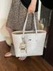 Bolsa Casual para Commuter de Pedido Estrangeiro para Mulheres, Grande Capacidade, Nova Versátil de Ombro para Compras Primavera/Verão 2026, Bolsa Tote Fashion