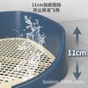 Banheiro Higiênico para Cães Pronto de Fábrica, Bandeja Higiênica para Cães, Vaso Sanitário, Antiderrapante, Anti-respingo de Urina, Fácil de Limpar, Personalização de Banheiro Higiênico para Cães de Porte Pequeno e Médio