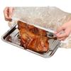 Cobertura Plástica Descartável de Grau Alimentar Cobertura Grande de Plástico para Bandeja Pe Grande Prato de Peixe Doméstico Cobertura Selada para Conservação
