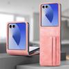 Funda de Teléfono Empresarial Más Vendida de Amazon para Samsung Z Flip7Fe, Z Flip 20% de Descuento Ranura para Tarjeta Integrada Funda Protectora