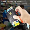Carteira Minimalista Amazon de Fibra de Carbono com RFID para Uso Casual com Múltiplos Porta-Cartões Suporte de Cartão Portátil 80% de Desconto Carteira Multifuncional Masculina