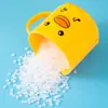 Taza de Cepillo Infantil de Dibujos Animados Creativa Taza Simple para Enjuague Bucal Doméstica Adorable Bebé Resistente a Caídas Pato Amarillo Plástico Taza de Dientes