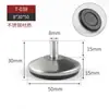 Pie Ajustable para Muebles Pie Ajustable Pie de Mesa y Silla Almohadilla para Pies Pie Ajustable Tornillo Almohadilla para Pies Pie de Mueble Tornillo Pie Clavo Tornillo