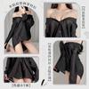 Camisa de Manga con Hombro de Pedrería Feimu Uso Bidireccional 6587 Lencería Sexy Semitransparente Productos para Adultos Camisón Sexy 20/Caja