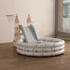 [Escada para Bebê com Escorregador para Uso Familiar Interno e Externo, Balanço para Crianças, Piscina de Bolinhas para Bebê, Bolas Oceânicas]