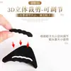 Venta al por mayor de fábrica tapón para punta de zapato de tacón alto de esponja almohadilla de media talla zapato anti-dolor súper suave antideslizante antideslizante almohadilla de suela delantera para mujer