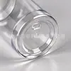 Botella de Plástico Transparente UV de 60 ml/80 ml/100 ml, Botella Pequeña para Medicina, Botella para Muestras Líquidas con Tapa y Sello