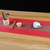 Tapete de té chino retro, largo, zen, impermeable, de algodón, para mesa de té, camino de mesa, accesorios para ceremonia del té