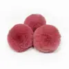 Directamente del fabricante: Bolas de Pelo Falso de Conejo de 8 cm, Accesorios de Bola de Felpa Coloridos para Ropa, Zapatos, Sombreros y Bolsos Hechos a Mano