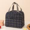 Bolsa para Fiambrera Estilo Xiao Xiang Otoño e Invierno Aislamiento Térmico Bolsa para Fiambrera Gran Capacidad Bolsa para Picnic al Aire Libre Bolso para Llevar Arroz Bolsa para Almuerzo