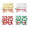 Nuevos Lentes de Dibujos Animados Navideños para Adultos y Niños Regalo Papá Noel Muñeco de Nieve Lentes de Astas Decoración Navideña