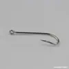 Anzuelo de pata larga versión extendida pata recta con púas ojo desplazado ojal unido con agujero caballito de mar perca besugo caballa anzuelo para pesca en el mar