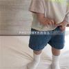 Shorts Vaqueros Casuales de Verano Estilo Coreano para Niños Jesse Jiaer 2022 Cintura Elástica 3