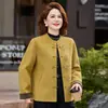 Novo casaco estilo chinês para primavera, outono e inverno para mães, novo top elegante 2026, roupas para mulheres de meia-idade e idosas, casaco versátil com estilo chinês tradicional