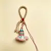 Nuevo Estilo Nudo de Cola de Fénix Llavero Colgante Borla Nuevo Estilo Chino Colgante de Bolsa Accesorio de Decoración DIY