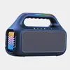 Altavoz Bluetooth 865 Modelo Nuevo Portátil Exterior Karaoke Luz Ambiental RGB Batería de Larga Duración Subwoofer Venta al por Mayor Transfronteriza Más Vendido