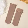 Meias de Neve Felpudas com Forro de Fleece para Mulheres, Meias Térmicas de Algodão de Inverno, Meias de Dormir Estilo Japonês, Quentes de Lã, Engrossadas