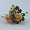 15 Ramos de Flores Artificiales de Bolas Verdes Pequeñas para Decoración de Boda, Flores Artificiales de Seda de Mano, Adornos de Interior, Suministro Directo del Fabricante