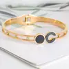 Pulseira de Aço Inoxidável Banhada a Ouro com Números Romanos de Diamante Concha Pulseira de Aço Titânio Estilo Ins Pulseira Personalizada para Mulheres Presentes