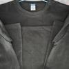 Camiseta Masculina de Algodão Puro com Gola Redonda e Manga Longa, Cor Sólida, Peso Pesado, Corte Solto, 260g, Outono, Três Cores, Camada Base