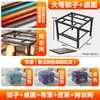 Mesa de fuego para el hogar, nuevo estilo, estante para fuego, alquiler de habitación, mesa de calefacción plegable sencilla para tareas, mesa de comedor cuadrada pequeña