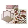 Xinyuyan 26.0+27.0 Adesivo Paisagismo Alice Filme Brilhante Especial a Óleo Material para Caderno de DIY Estéreo 3D Adesivo