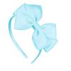 Amazon Diadema de Color Sólido con Lazo para Niñas Diadema de Poliéster Acanalado Accesorios para el Cabello Lindos y Versátiles