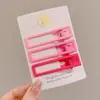 2025 Nuevo Pasador de Estrella y Corazón Estilo Y2K Pinza de Pato para Niños Pasador para Mechones Delanteros Tocado Dopamina Femenino Venta al por Mayor