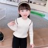Suéter Base para Niñas Otoño/Invierno 2025 Suave y Elegante Tejido de Punto de Invierno para Bebé Niña Top de Punto Capa Interior para Niños