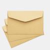 Envelope de papel de carta de estilo ocidental para convites comerciais de couro de vaca retrô para casamento, envelope espesso, convite em estoque, atacado