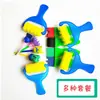 Materiales de Arte para Niños Sello Esponja Redonda Bolígrafo Pincel Jardín de Infancia DIY Educación Temprana Herramienta para Frotar Pintura Graffiti