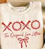 Mi half valentineshirts womens love hearts sweatshirt pink va