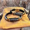 Pulsera Estilo Tíbet de Pekín Cuero Nueve Ojos Cuentas Dzi Pulsera de Seguridad Pulsera Estilo Étnico para Hombres y Mujeres Parejas