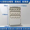 Estante para Guardar Cascos de Obra Estante para Guardar Cascos de Taller Estante para Cascos Montado en Pared de Pie