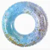 Flotador de natación, moderno y elegante, modelo nuevo, lentejuelas transparentes de cielo estrellado de hadas, equipo de natación para adultos, salvavidas